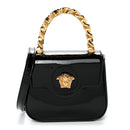 Patent Mini La Medusa Bag Black