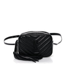 Calfskin Matelasse Monogram Lou Belt Bag Black