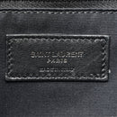 Crinkled Calfskin Matelasse Monogram Medium Niki Chain Satchel Black