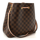 Damier Ebene Neonoe MM Venus Pink