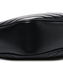 Calfskin Matelasse Monogram Lou Camera Bag Black