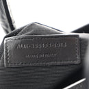 Calfskin Crocodile Embossed Small Sac de Jour Black