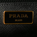 Saffiano Lux Large Galleria Double Zip Tote Black