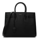 Grained Calfskin Small Sac De Jour Black