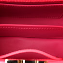 Taurillon Monogram Tuffetage Capucines Mini Fluo Pink