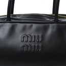 Soft Calf Softy Large Beau Top Handle Bag Black