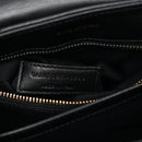 Calfskin Y Quilted Monogram Toy Loulou Crossbody Bag Black
