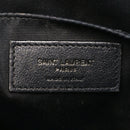 Calfskin Matelasse Monogram Monochrome Lou Camera Bag Black