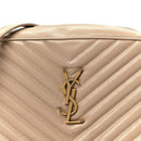 Calfskin Matelasse Monogram Lou Camera Bag Nude Powder