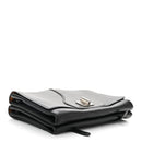 Vitello Soft Chain Flap Bag Black