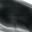 Vitello Soft Chain Flap Bag Black