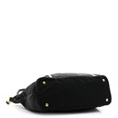 Saffiano Tessuto Nylon Shopping Tote Black