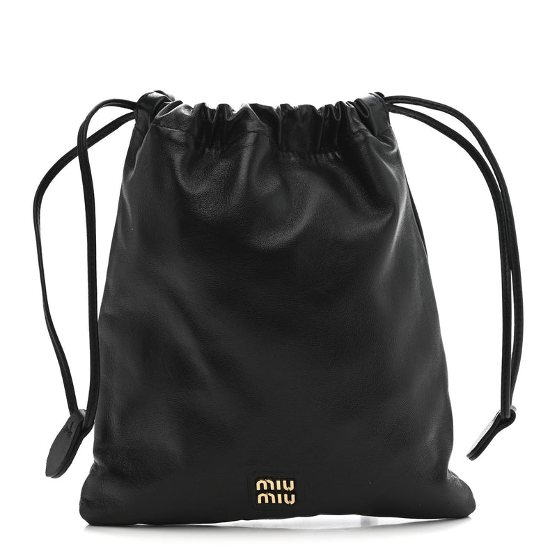 Nappa Pouch Black