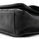 Calfskin Matelasse Monogram Microstud Medium Niki Chain Satchel Black
