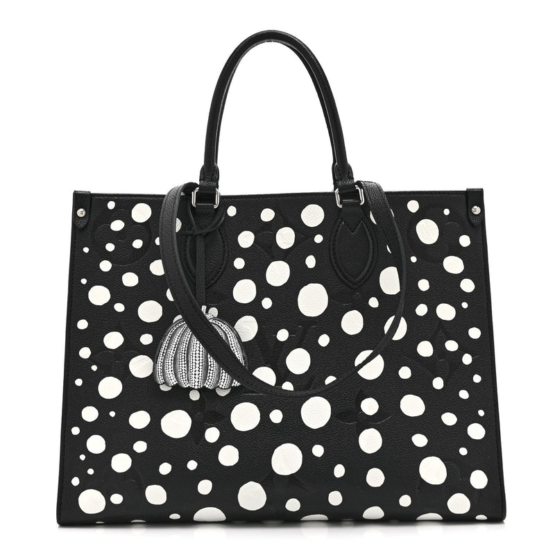 LV X YK Empreinte Monogram Giant Onthego MM Black