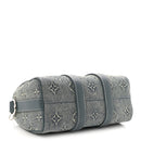 Monogram Washed Denim Keepall Bandouliere 25
