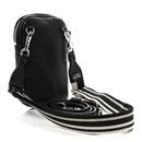 Vitello Daino Soft Mini Crossbody Bag Black