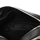 Vitello Daino Soft Camera Crossbody Black
