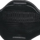 Vitello Daino Soft Mini Hobo Messenger Bag Black