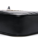 Calfskin Matelasse Monogram Lou Camera Bag Black