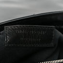 Calfskin Y Quilted Monogram Medium Loulou Chain Satchel Black