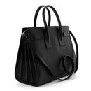 Grained Calfskin Small Sac De Jour Black