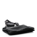 Re-Nylon Saffiano Re-Edition 2000 Double Zip Crossbody Bag Black