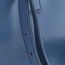 Saffiano Small Galleria Double Zip Tote Cobalto