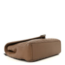 Sheepskin Matelasse Chevron Monogram Large College Bag Fard
