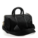 Re-Nylon Saffiano Medium Re-Edition 1978 Top Handle Bag Black