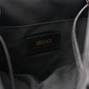 Calfskin Quilted Medusa Backpack Black