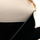 Grain De Poudre Monogram Uptown Chain Wallet Crema Soft