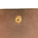 Snakeskin Medium Classic Monogram Kate Tassel Satchel Beige