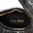 Nappa Matelasse Mini Wander Hobo Black