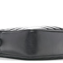 Calfskin Matelasse Monogram Monochrome Lou Camera Bag Black