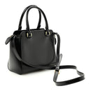 Spazzolato Mini Zippered Tote Black