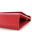 Grain De Poudre Medium Monogram Kate Satchel Red