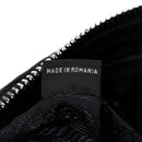 Nylon Tessuto Impuntu Quilted Crossbody Bag Black