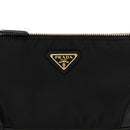 Re-Nylon Spazzolato Re-Edition 2002 Shoulder Bag Black