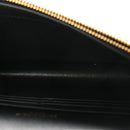Smooth Calfskin Classic Monogram Kate Tassel Chain Wallet Black