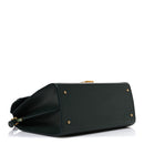 Grain de Poudre Medium Classic Monogram Cassandra Top Handle Dark Green