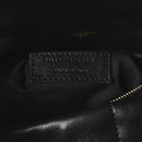 Lambskin Quilted Medium Loulou Puffer Monogram Chain Satchel Black