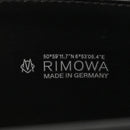 Matte Aluminum Personal Cross-Body Bag Black