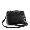Calfskin Matelasse Monogram Lou Camera Bag Black