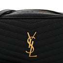 Grain De Poudre Matelasse Monogram Mini Lou Camera Bag Black