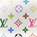 Monogram Multicolor Petit Noe White