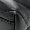 Calfskin Y Quilted Monogram Toy Loulou Crossbody Bag Black