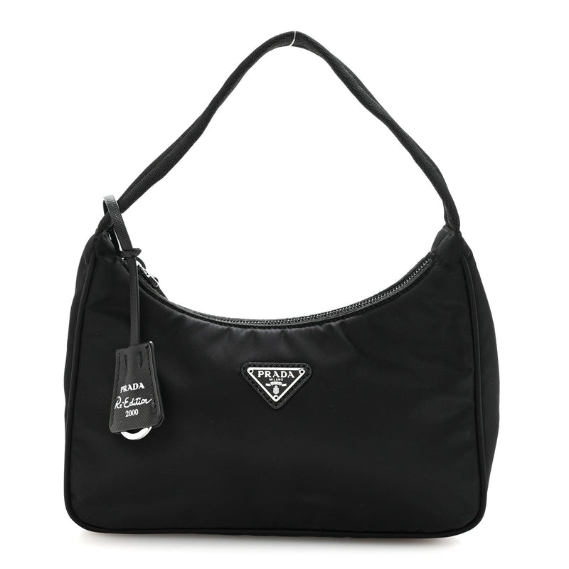 Tessuto Nylon Mini Re-Edition 2000 Bag Black