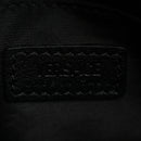 Calfskin Baroque Logo Messenger Bag Black