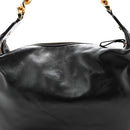 Calfskin La Medusa Chain Hobo Black